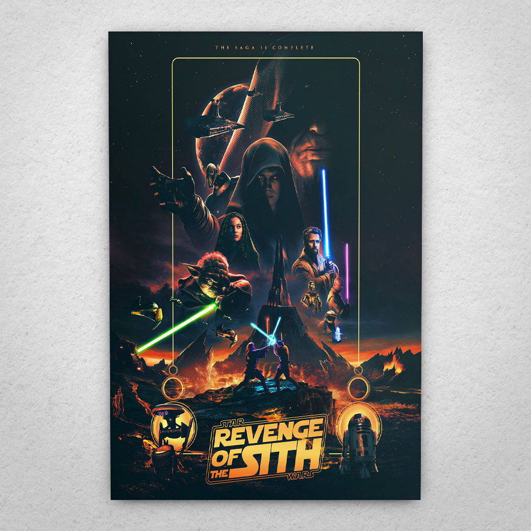 Star Wars - Revenge of the Sith - 01 a Cuadro de Star Wars – Revenge of the Sith – 01
