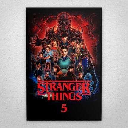 Cuadro de Stranger Things - 5ta Temporada - 01