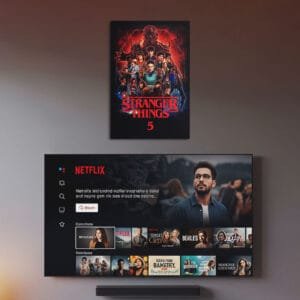 Cuadro de Stranger Things - 5ta Temporada - 01