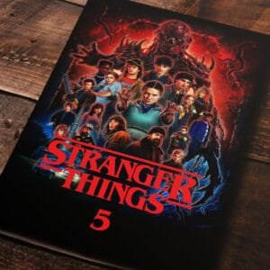 Cuadro de Stranger Things - 5ta Temporada - 01