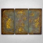 Cuadro de World of Warcraft - Mapa