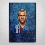 Cuadro de Zinedine Zidane - 02