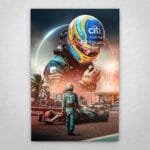 Cuadro de F1 Fernando Alonso - 02