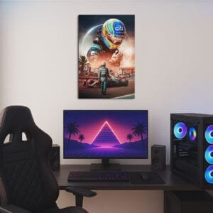 Cuadro de F1 Fernando Alonso - 02