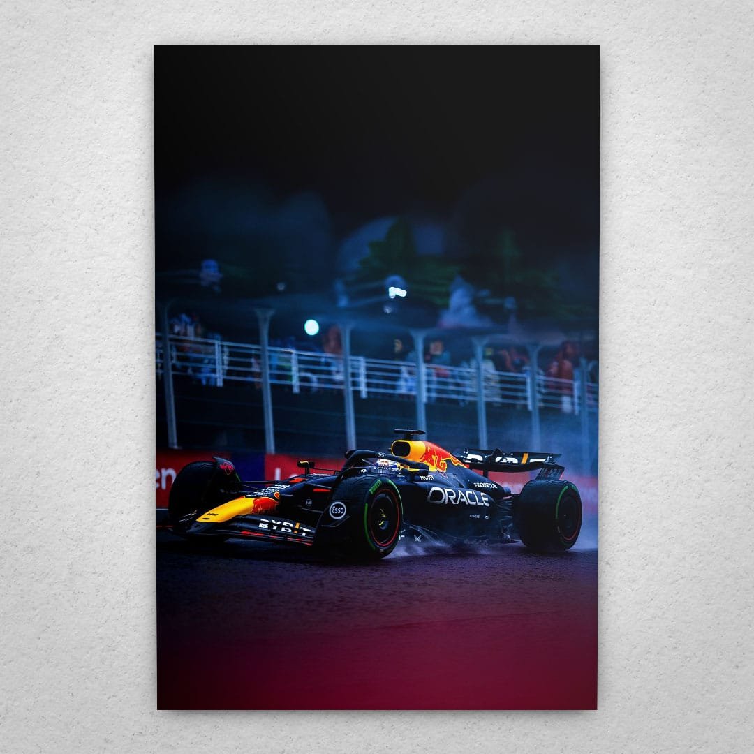 F1 - Max Verstappen - 04 a Cuadro de F1 Max Verstappen - 04