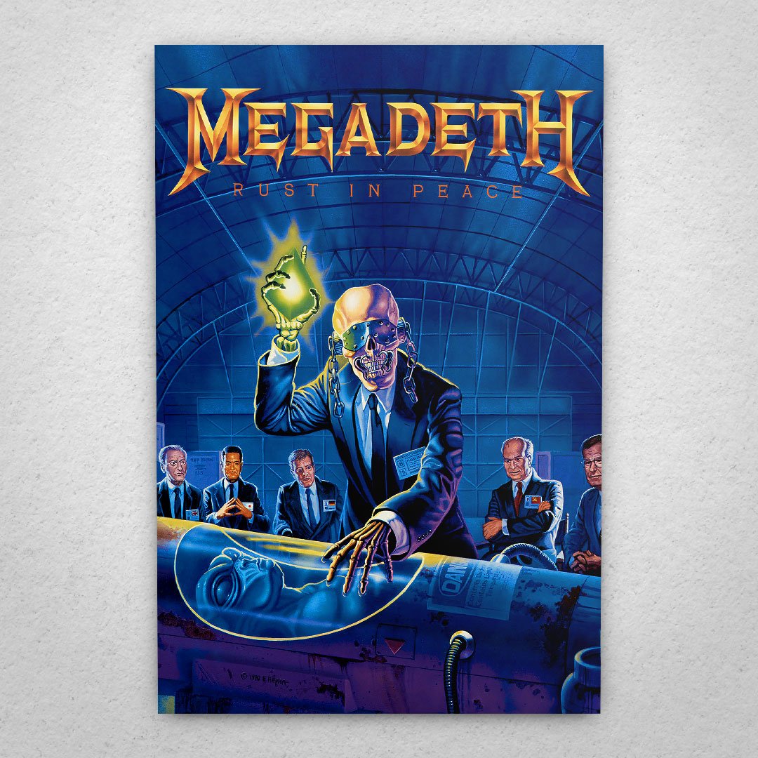 Megadeth - Rust in Peace - 01 a Cuadro de Megadeth – Rust in Peace – 01