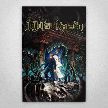 Cuadro de Jujutsu Kaisen - Itadori y Sukuna - 01