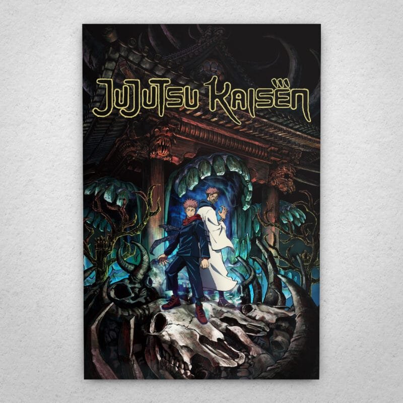 Cuadro de Jujutsu Kaisen - Itadori y Sukuna - 01