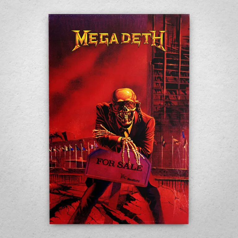 Cuadro de Megadeth - Peace Sells… But Who’s Buying - 01