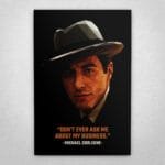Cuadro de El Padrino - Michael Corleone - 01