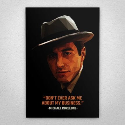 Cuadro de El Padrino - Michael Corleone - 01