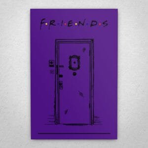 Cuadro de Friends - Puerta